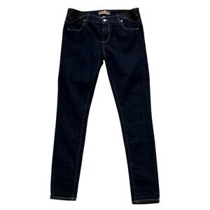 Paige Ankle Skinny Maternity Jeans Size 29 Dark Wash